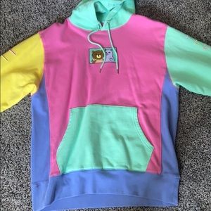Teddy fresh, rip ‘n’ dips collab sweatshirt